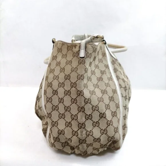 Auth Gucci Shoulder Bag Brown Canvas #43201G87 - Picture 3 of 9